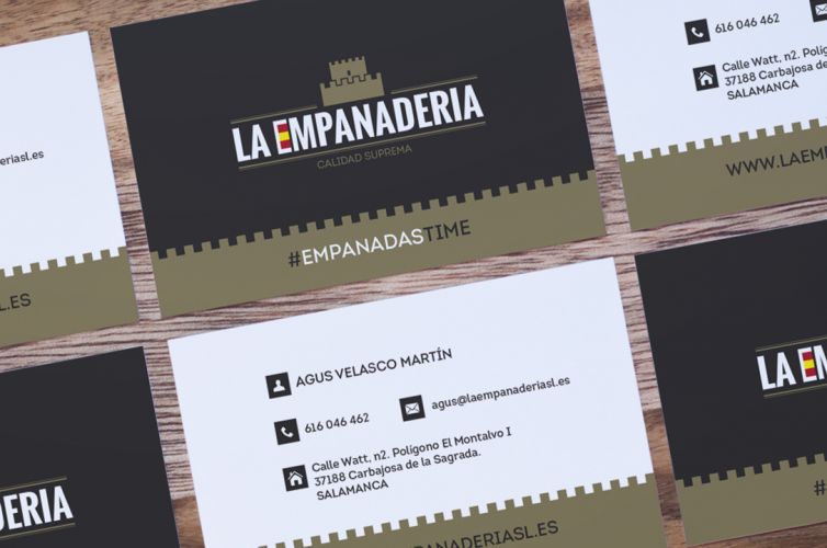 La Empanadería Española. Imagen corporativa.